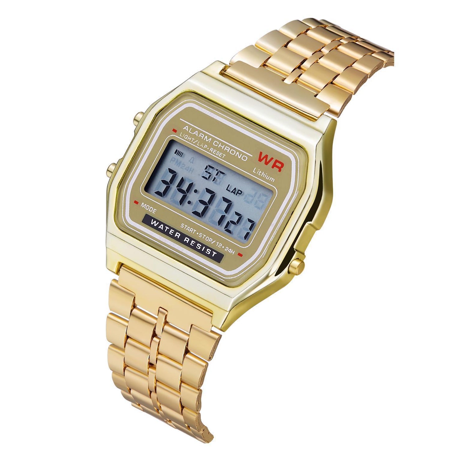 Steel Band Digital Watch